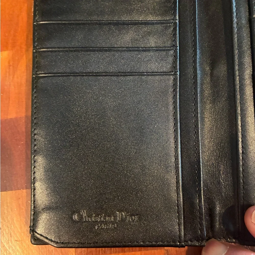 Authentic Christian Dior Galliano Diorissimo Saddle Long Wallet Girly Collection